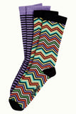 King Louie socks 2-pack palas sheer lilac 09776-514