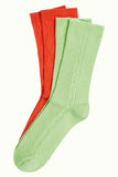 King Louie socks 2-pack poppy multi color 09775-999