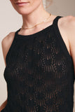 King Louie sofie top indi black 09671-001