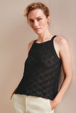 King Louie sofie top indi black 09671-001