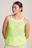 King Louie sofie top indi margarite green 09671-397