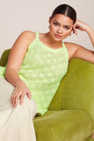 King Louie sofie top indi margarite green 09671-397