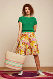 King Louie straw Bag Bari sand