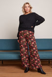 King Louie sweat pants shanty cabernet red 09393-622