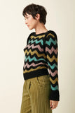 King Louie Aurelia Top Botany Black
