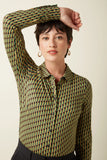 King Louie Blouse Gauzy Black