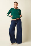King Louie Lila Coljack Daytona Sweat Botanical Green