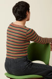 King Louie Lili Tee Lumi Stripe Multi Color