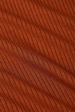 King Louie Lili Tee Uni Rib Spicy Brown