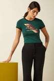 King Louie Logo Tee Botanical Green