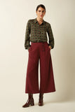 King Louie Maisie Blouse Mirth Jersey Rhubarb Red