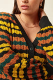 King Louie cardi V Royal Black