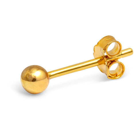LULU Copenhagen ball earring gold plated LULUE213
