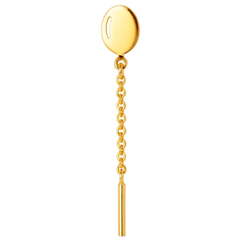 LULU Copenhagen Balloon earring gold plated LULU1274