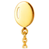 LULU Copenhagen Balloon earring gold plated LULU1274