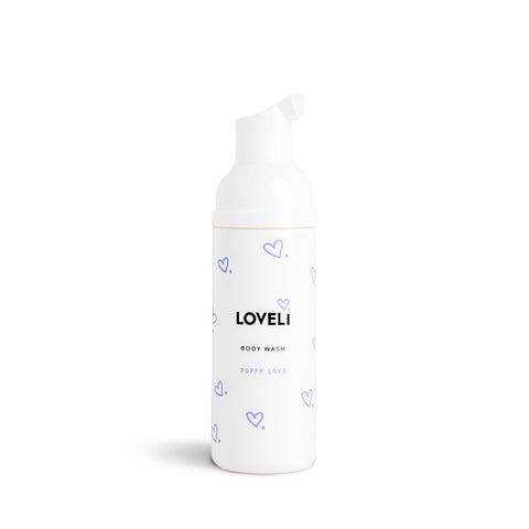 Loveli body wash poppy love 50ml p-259