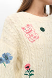 Nümph NULYSA PULLOVER, NÜMPH Pristine 706040-9501