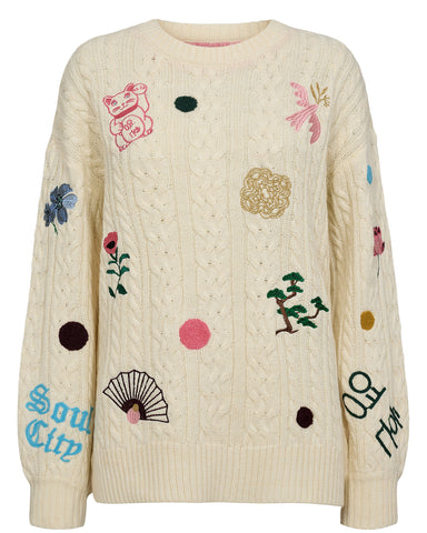 Nümph NULYSA PULLOVER, NÜMPH Pristine 706040-9501