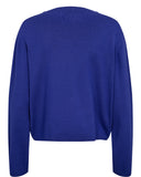 Nümph nucarma crop pullover clematis blue 703863-3130