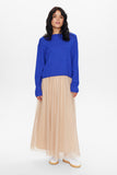 Nümph nucarma crop pullover clematis blue 703863-3130