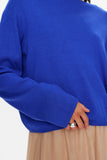 Nümph nucarma crop pullover clematis blue 703863-3130