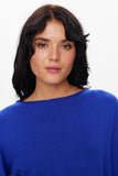 Nümph nucarma crop pullover clematis blue 703863-3130
