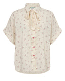 Nümph nululiana ss bow shirt pristine 705244-9501