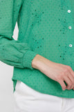 Nümph nuvida shirt green spruce 704038-4103