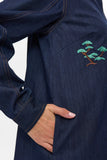 Nümph nuchiku dress dark blue denim 706039-3012