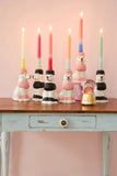 Rice candle 3 assorted colours