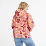 Ragwear chrisanta print jacket light peach 2511-60013-4065
