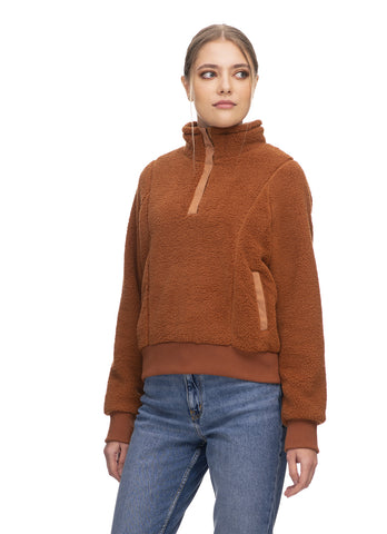 Ragwear sweatshirt felixa brown 2321-30044-6036