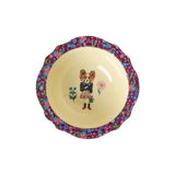Rice small vintage bowl bordeaux Nathalie Lété Print MELBW-SVINATBO