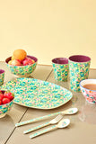 Rice medium melamine cup soft yellow with Emma's print MELCU-EMMA