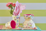 Rice medium melamine cup with butterfly print MELCU-BUTF