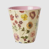 Rice medium melamine cup with floras dream print MELCU-FLODR