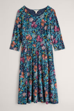 Seasalt Cornwall April dress seaweed bloom maritime b-wm22444-33064