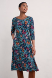 Seasalt Cornwall April dress seaweed bloom maritime b-wm22444-33064