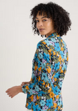 Seasalt Cornwall Larissa shirt citrus floral poseidon WM00243_CITRUS