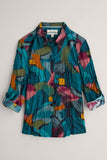 Seasalt Cornwall Larissa shirt lelant abstract mix B-WM29562-33070