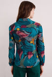 Seasalt Cornwall Larissa shirt lelant abstract mix B-WM29562-33070