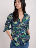 Seasalt Cornwall Larissa shirt sketchbook trees sea cave B-WM29562-33014