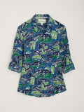 Seasalt Cornwall Larissa shirt sketchbook trees sea cave B-WM29562-33014
