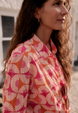 Seasalt Cornwall Larissa shirt sun geo marigold WM00243_SUN