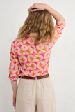 Seasalt Cornwall Larissa shirt sun geo marigold WM00243_SUN