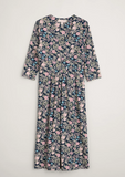 Seasalt Cornwall Seed Packet Dress Floral Blanket Maritime B-WM30667-29595