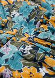 Seasalt Cornwall chapelle dress regular citrus floral poseidon WM12988R