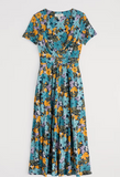 Seasalt Cornwall chapelle dress regular citrus floral poseidon WM12988R