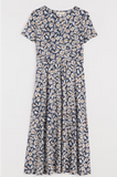 Seasalt Cornwall chapelle dress regular scatter daisy maritime WM12988