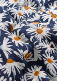 Seasalt Cornwall chapelle dress regular scatter daisy maritime WM12988